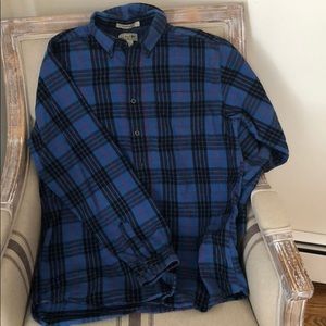 Men’s L.L. Bean blue flannel